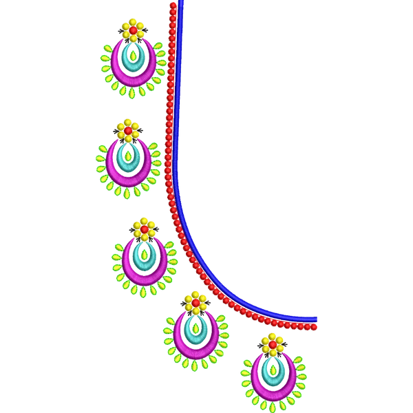 Blouse Design No :MSM - 998 - Full Sleeve, U Shape