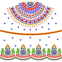 Blouse Design No MSM-048/4 - Full Sleeve, U Shape