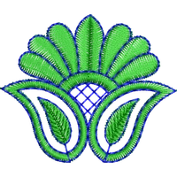 Blouse Design No : MSM-110 - Simple Border, U Shape