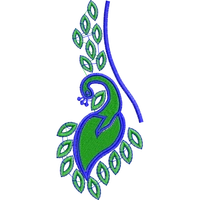 Blouse Design No : MSM-125 - Simple Border, Sweat Heart