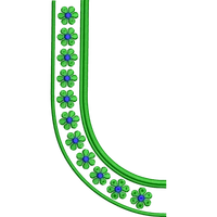 Blouse Design No :MSM - 127 - Full Sleeve, U Shape