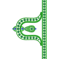 Blouse Design No :MSM - 127 - Full Sleeve, U Shape