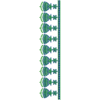 Blouse Design No :MSM - 135 - U Shape, Simple Border