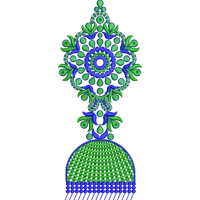 Blouse Design No :MSM - 186 - Simple Border, U Shape