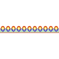 Blouse Design No :MSM - 190 - U Shape, Mirror Work, Simple Border