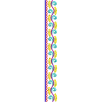Blouse Design No :MSM - 308 - Simple Border, U Shape