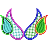 Blouse Design No :MSM - 348 - Simple Border, U Shape