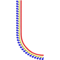 Blouse Design No :MSM - 352 - Simple Border, U Shape