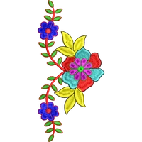 Blouse Design No :MSM - 365 - Simple Border, U Shape