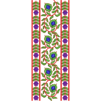 Blouse Design No :MSM - 440 - Simple Border, U Shape