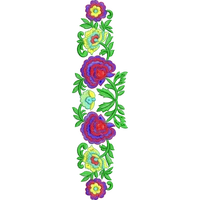 Blouse Design No :MSM - 442 - Simple Border, U Shape