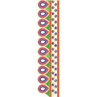 Blouse Design No :MSM - 443 - Simple Border, U Shape