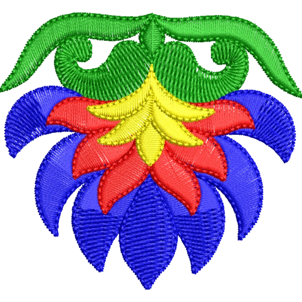 Blouse Design No :MSM - 445 - Simple Border, U Shape