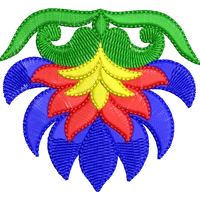 Blouse Design No :MSM - 445 - Simple Border, U Shape