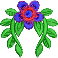 Blouse Design No :MSM - 446 - Simple Border, U Shape