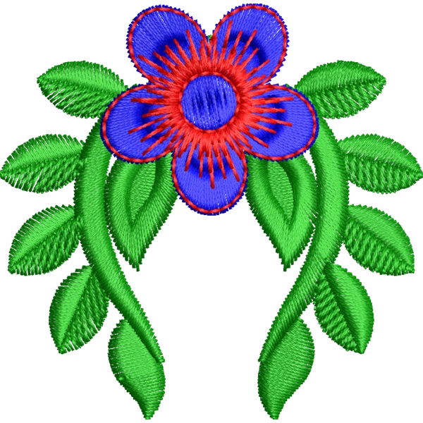 Blouse Design No :MSM - 446 - Simple Border, U Shape