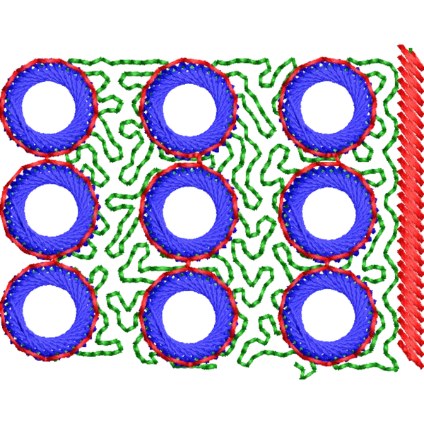 Blouse Design No :MSM - 492 - Mirror Work, Simple Border, U Shape