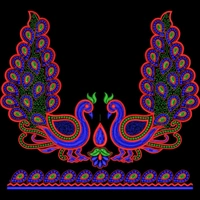 Blouse Design No MSM-055 - Full Sleeve, U Shape