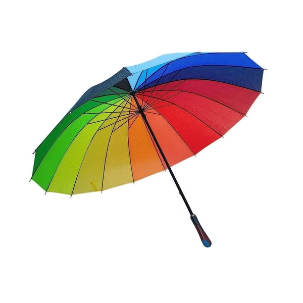 RSDD9105 RAINBOW UMBRELLA FOR MEN & WOMEN (MULTICOLOR)