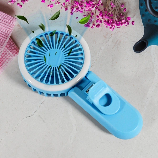 RSDD12853 Clip Fan With Light, Home, Kitchen, Office Portable Fan, Rechargeable Fan