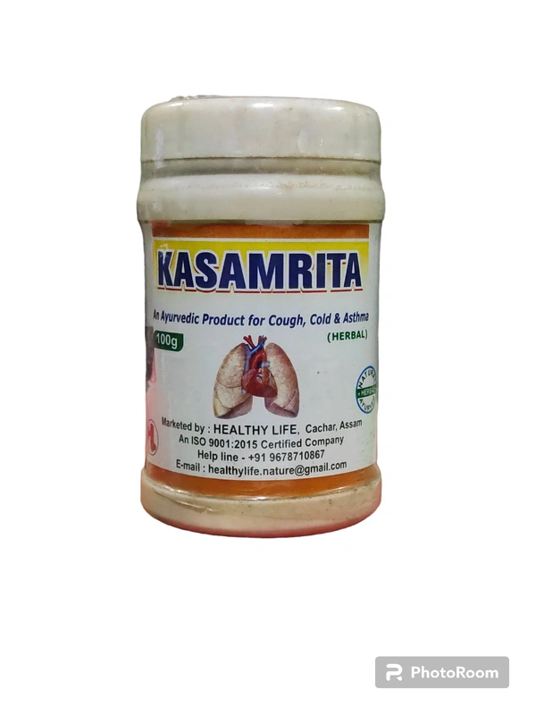 Hl Kasamrita Effective For Dry Cough😷, Cold, Asthma - 100gm powder