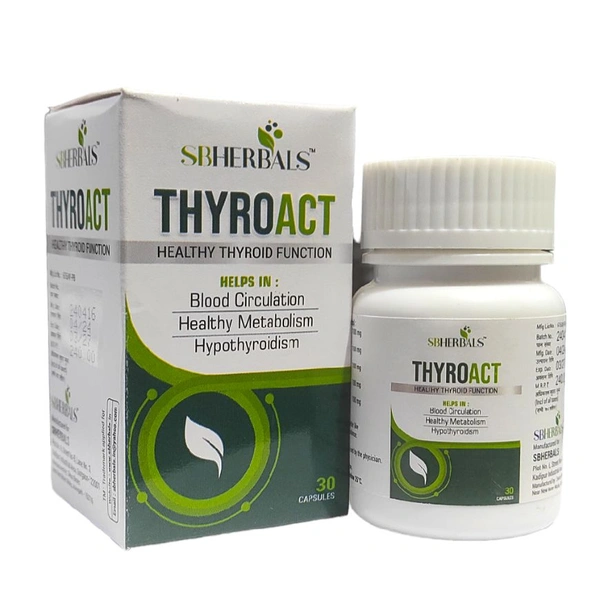 Thyroact Capsules - 30 Capsules