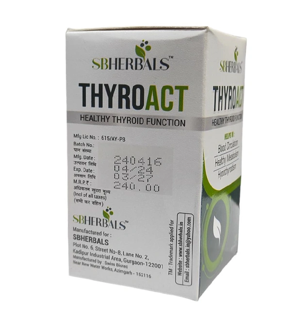 Thyroact Capsules - 30 Capsules