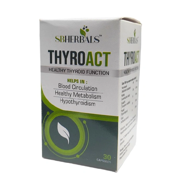 Thyroact Capsules - 30 Capsules