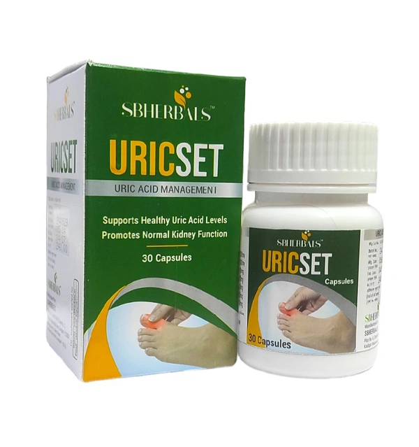 Uricset Capsules - 30 Capsules