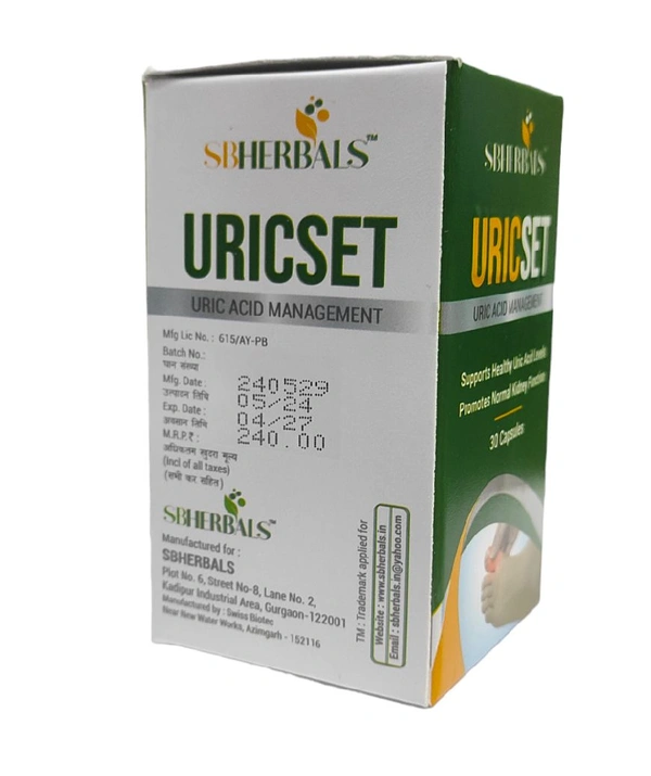 Uricset Capsules - 30 Capsules