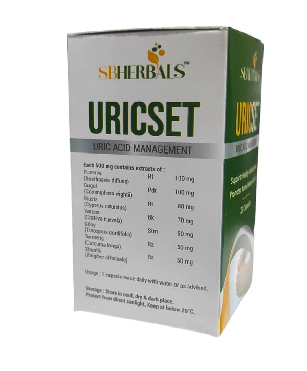 Uricset Capsules - 30 Capsules