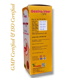 Gastroveer Syrup - 200ml, GAS, LIVER & ZYME SYRUP (3 IN 1)