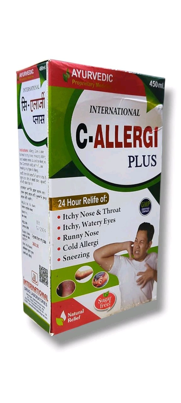C- Allergic Plus Syrup - 450ml