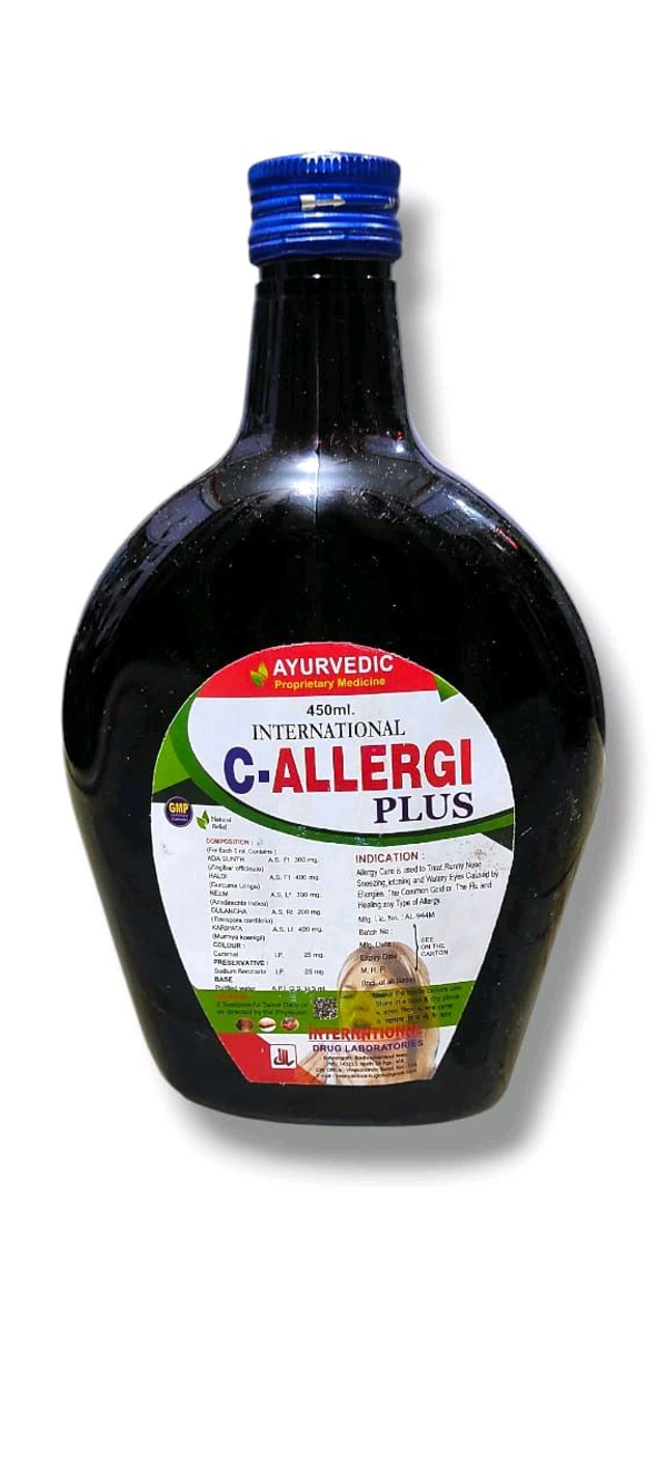 C- Allergic Plus Syrup - 450ml