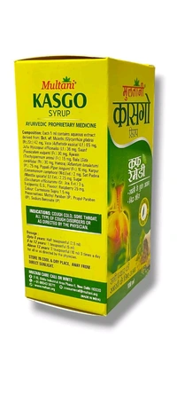 Multani Kasgo Syrup - 100ml