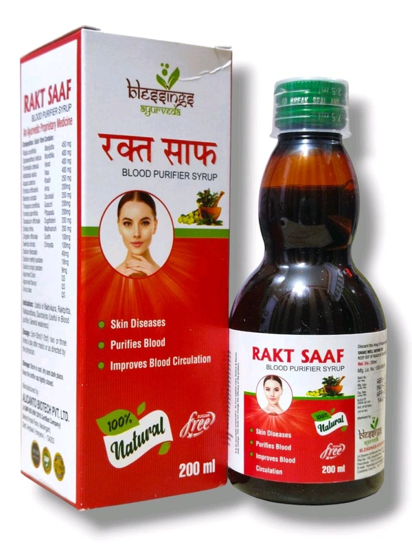 Rakta Saffa Syrup - 200ml