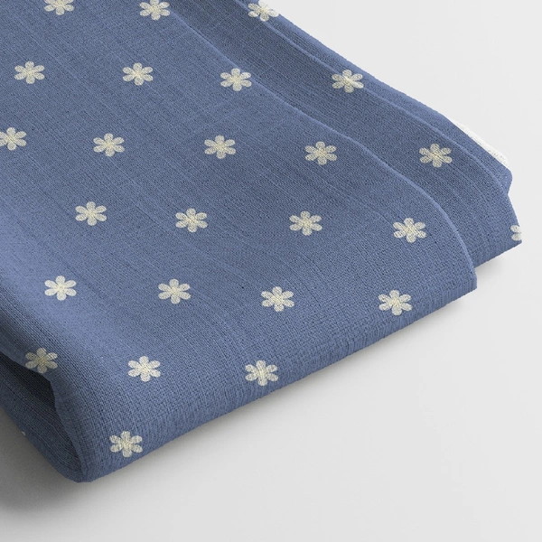Poly Cotton Digital Printed Fabric, 44 Inches, Soft & Lightweight