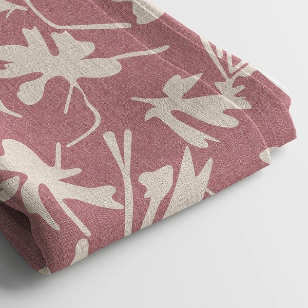 Arihant Creations Muslin Digital Printed Fabric  | Poly Blend, 44 Width, Unstitched, Soft, Lightweight - Muslin