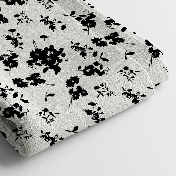 Arihant Creations Muslin Digital Printed Fabric  | Poly Blend, 44 Width, Unstitched, Soft, Lightweight - Muslin