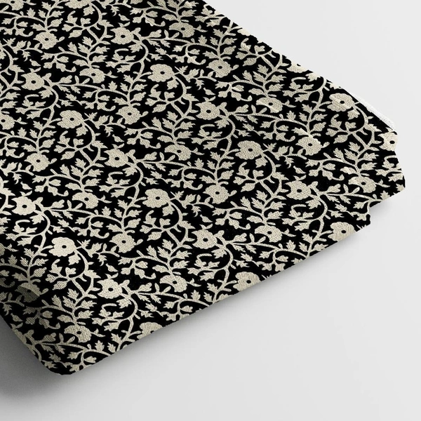 Arihant Creations Linen Cotton Digital Print Fabric  | 44 Width, Unstitched, Poly Blend - Linen