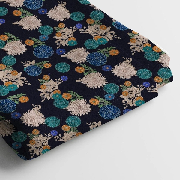 Arihant Creations Georgette Digital Print Fabric  | 44 Width, Unstitched - Georgette