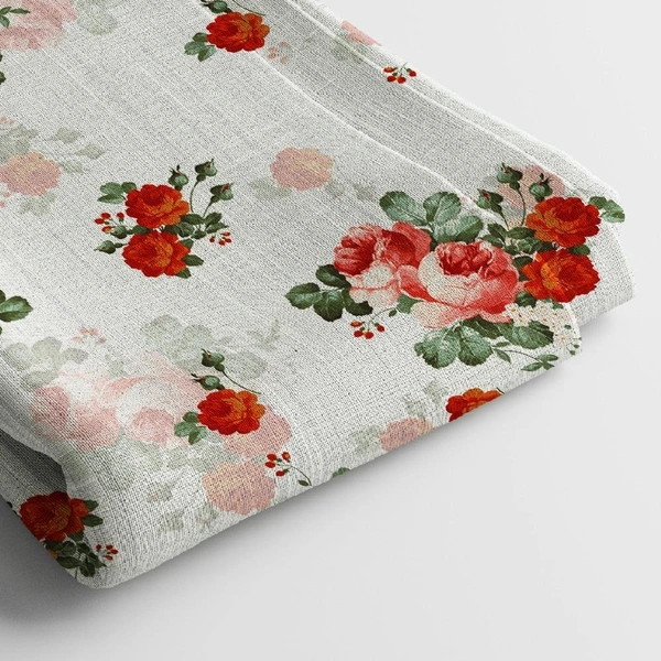 Arihant Creations Georgette Digital Print Fabric  | 44 Width, Unstitched - Georgette