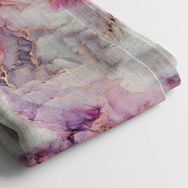 Arihant Creations Georgette Digital Print Fabric  | 44 Width, Unstitched - Georgette