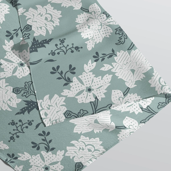 Arihant Creations Japan Satin Digital Print Fabric  | 44 Width, Poly Blend, Unstitched - Japan Satin