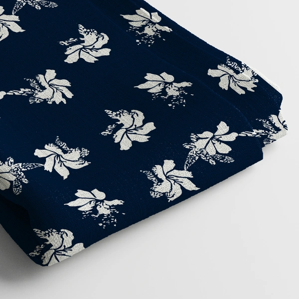 Arihant Creations Poly Cotton Digital Printed Fabric | 44 Width, Unstitched - Poly Cotton
