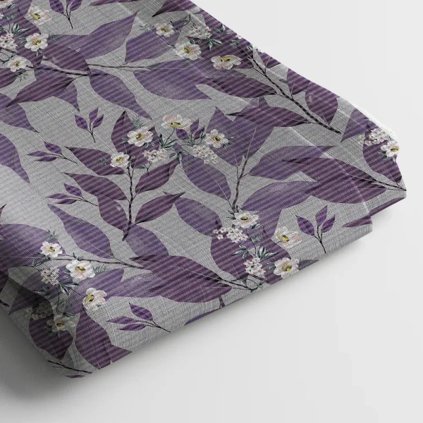 Arihant Creations Poly Cotton Digital Print Fabric | 44 Width, Unstitched - Poly Cotton