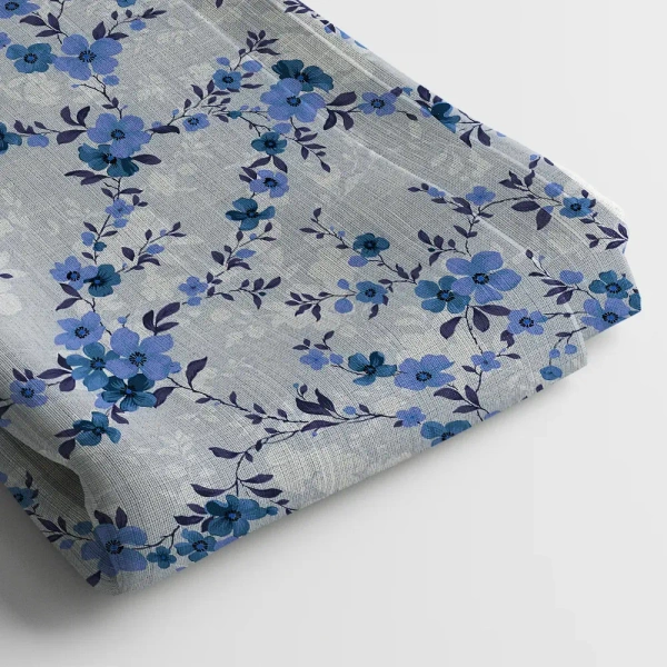Arihant Creations Poly Cotton Digital Print Fabric | Unstitched, 44 Width - Poly Cotton
