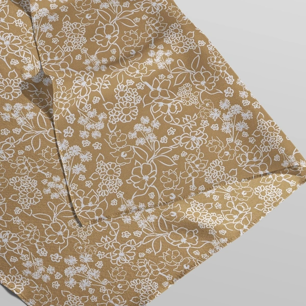 Arihant Creations Poly Cotton Digital Print Fabric  | Unstitched, 44 Width - Japan Satin