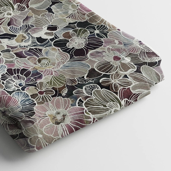 Arihant Creations Poly Cotton Digital Print Fabric | Unstitched, 44 Width - Poly Cotton