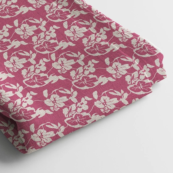 Arihant Creations Crepe Digital Print Fabric | 44 Width, Unstitched - American Crepe